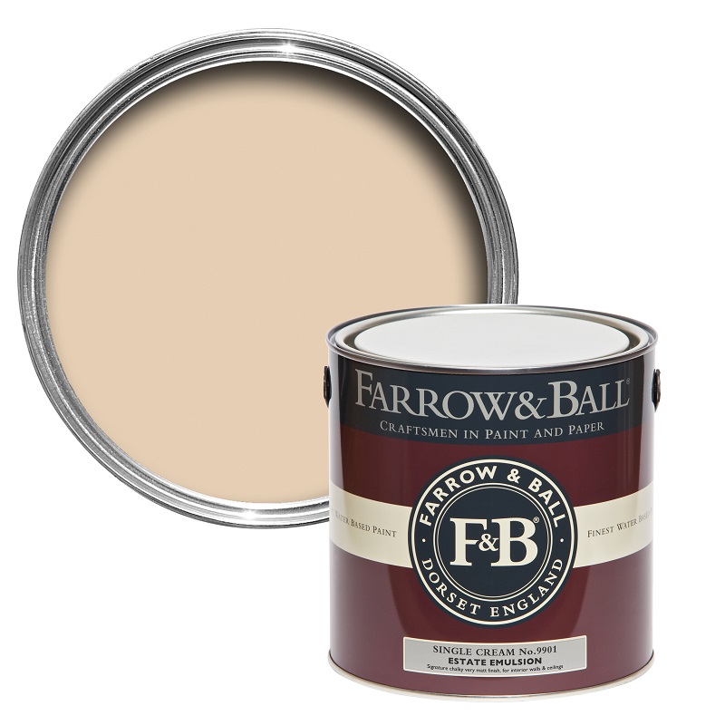 peinture farrow ball 9901 single cream