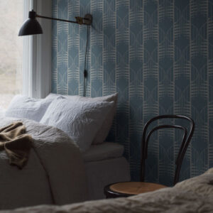 borastapeter papier peint contemporain treasured staircase 2282 géométrique bleu
