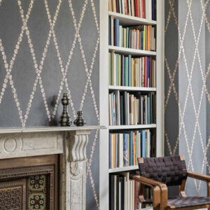 Cole and Sons papier peint contemporain Fornasetti cammei 123-4017 noir