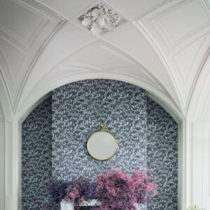 Cole and Sons papier peint traditionnel art déco vintage végétal zulu terrain 119-9039 bleu