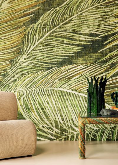 Elitis Matières végétales papier peint revêtement mural décor panoramique vinyle effet matière