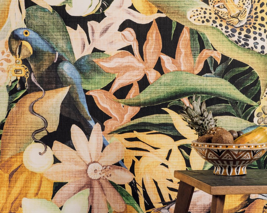 Elitis Matières végétales papier peint revêtement mural décor panoramique vinyle effet matière