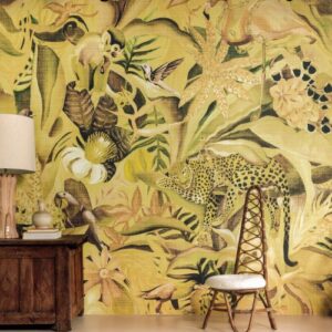 Elitis Matières végétales papier peint revêtement mural décor panoramique vinyle effet matière