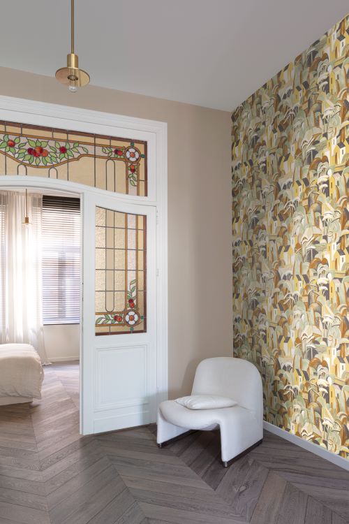 Masureel Khroma papier peint revêtement mural Aquila sobborgo