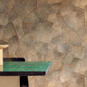VP_967_05 papier peint, revêtement mural, effet matière cuir, aspect peau animal
