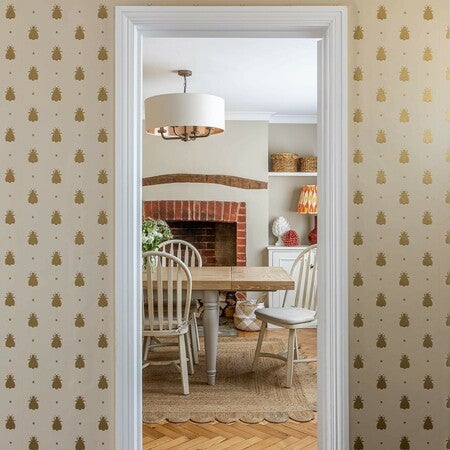 farrow and ball papier peint bumble bee 507