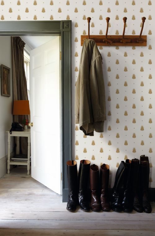 farrow and ball papier peint bumble bee 507