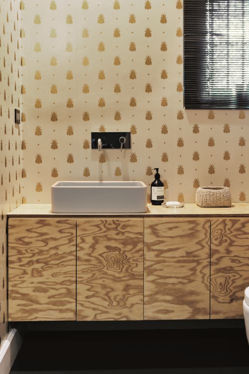 farrow and ball papier peint bumble bee 525