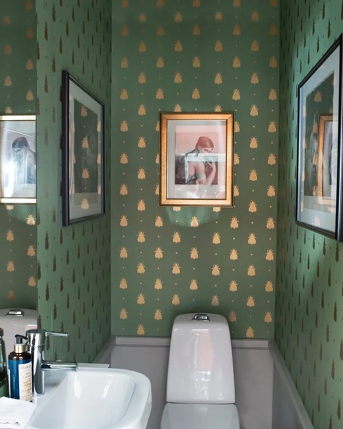 farrow and ball papier peint bumble bee 547
