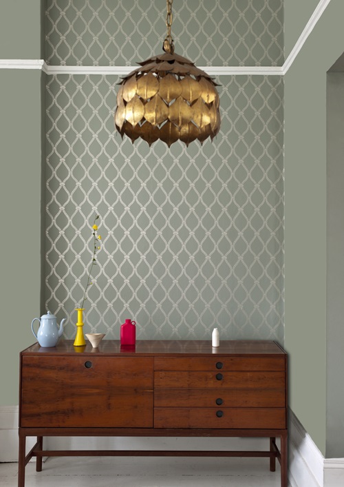 farrow and ball papier peint crivelli trellis 3107