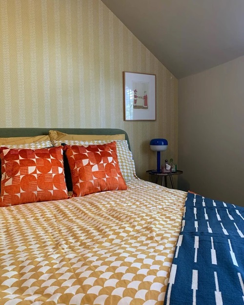farrow and ball papier peint polka sprig 1086