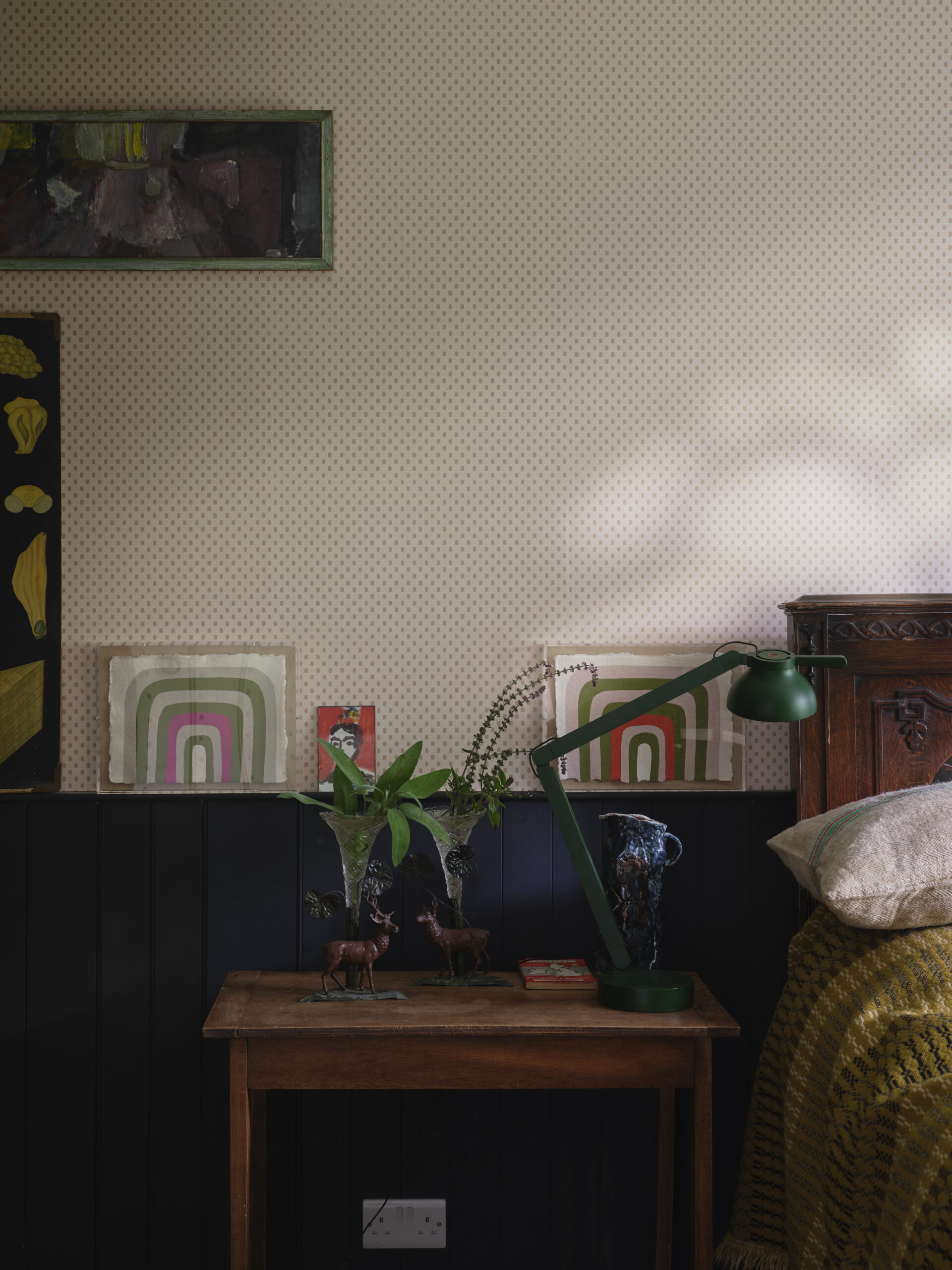 farrow and ball papier peint polka square 1081