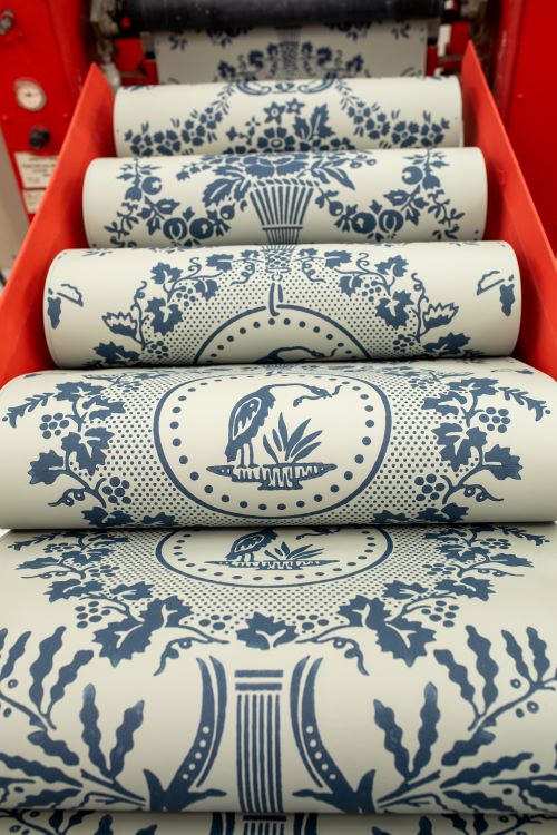 farrow and ball papier peint purnon