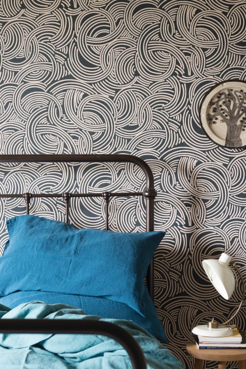 farrow and ball papier peint tourbillon 4807