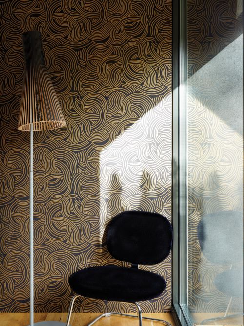 farrow and ball papier peint tourbillon 4809