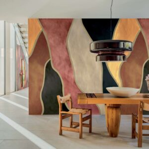 Elitis revêtement mural vinyle embossé cordes sensibles veronique de soultrait panoramique le palais des vents vp 1001 01