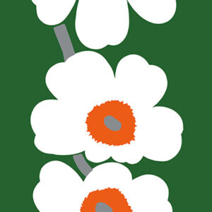 Jannelli e volpi Marimekko wallcovering 07 papier peint revêtement mural Unikko 60th anniversary