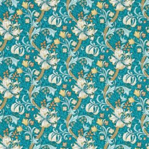 papier peint intissé motifs végétal ambiance traditionnelle william morris Clarke and Clarke w0174-03
