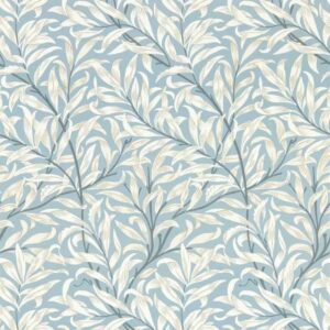 papier peint intissé motifs végétal ambiance traditionnelle william morris Clarke and Clarke w0172-02