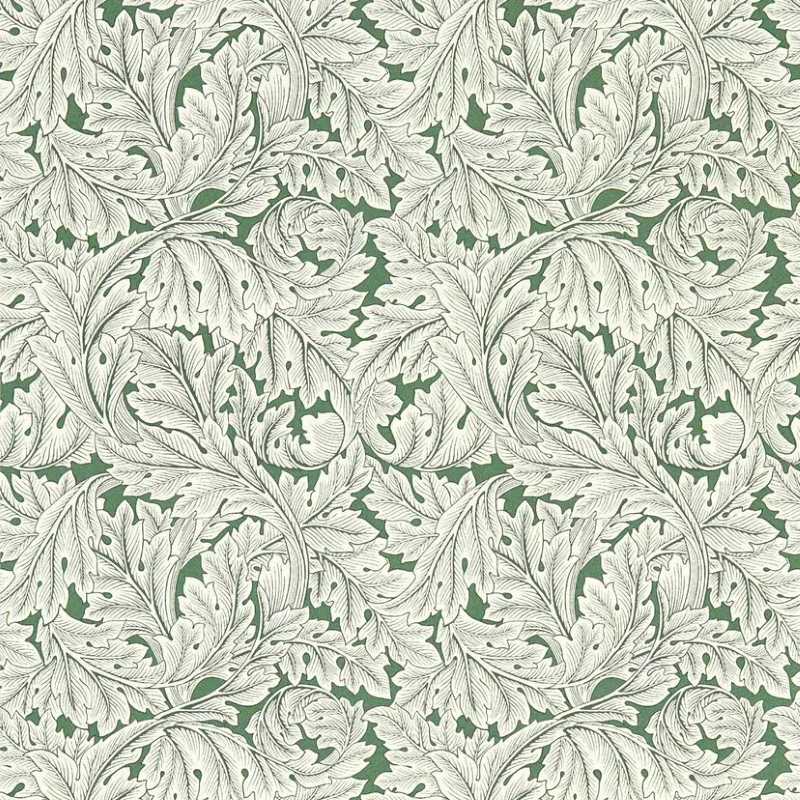 papier peint intissé motifs végétal ambiance traditionnelle william morris Clarke and Clarke w0175-01