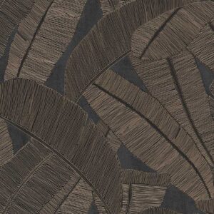 Masureel Khroma Serica papier peint intissé mat ric203-BANYAN-coffee